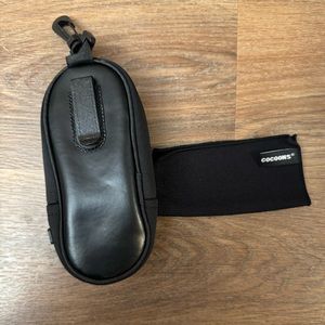 Cocoons Clip On Sunglasses Case Neoprene Black